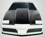 1982-1992 Pontiac Firebird Carbon Creations ZL1 Look Hood - 1 Piece