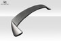 2006-2009 Volkswagen Golf GTI Rabbit Duraflex CR-C Rear Wing Trunk Lid Spoiler - 3 Piece