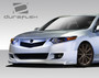 2009-2010 Acura TSX Duraflex Type M Front Lip Under Spoiler Air Dam - 1 Piece