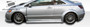 2006-2011 Honda Civic 2DR Duraflex Circuit Wide Body Side Skirts Rocker Panels - 2 Piece (S)