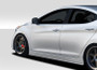 2011-2013 Hyundai Elantra Duraflex Racer Body Kit - 4 Piece