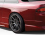 1995-1998 Nissan 240SX S14 Duraflex C-Speed 50mm Rear Fenders - 2 Piece