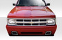 1982-1993 Chevrolet S10 Blazer GMC Jimmy Duraflex SS Look Front Bumper Cover - 1 Piece