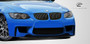 2007-2010 BMW 3 Series E92 2dr E93 Convertible Carbon Creations 1M Look Front Splitter - 1 Piece