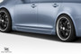2011-2015 Chevrolet Cruze Duraflex Concept X Side Skirt Rocker Panels - 2 Piece