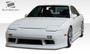 1989-1994 Nissan 240SX S13 Duraflex V-Speed Side Skirts Rocker Panels - 2 Piece