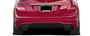 2008-2014 Mercedes C Class W204 C350 Vaero C63 V2 Look Rear Bumper Cover ( without PDC ) - 2 Piece