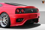 1999-2004 Ferrari 360 Modena Eros Version 1 Rear Bumper Cover - 1 Piece (S)