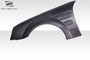 1998-2002 Mercedes CLK W208 Duraflex Black Series Look Wide Body Front Fender Flares - 2 Piece