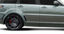 2014-2015 Land Rover Range Rover Sport Urethane AF-2 Wide Body Rear Door Caps ( PUR-RIM ) - 2 Piece