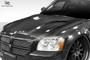 2005-2007 Dodge Magnum Duraflex Challenger Look Hood - 1 Piece