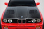 1984-1991 BMW 3 Series E30 Carbon Creations DriTech GTR Hood - 1 Piece