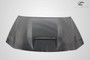 2005-2007 Dodge Magnum Carbon Creations SRT Look Hood - 1 Piece