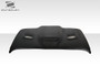 2007-2018 Jeep Wrangler Duraflex Hellcat Look Hood - 1 Piece