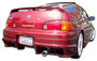 1992-1995 Toyota Paseo Duraflex Bomber Rear Bumper Cover - 1 Piece
