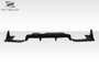 2009-2016 Nissan GT-R R35 Duraflex LBW Rear Diffuser / Splitters - 3 Piece