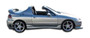 1993-1997 Honda Del Sol Duraflex Type M Side Skirts Rocker Panels - 2 Piece
