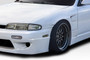 1995-1996 Nissan 240SX S14 Duraflex RBS V1 30mm Front Fenders - 2 Piece