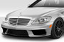 2007-2013 Mercedes S Class W221 Duraflex Black Series Look Front Bumper - 1 Piece