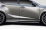 2015-2019 Lexus NX Series NX200T NX300H Duraflex Addax Side Skirts - 6 Piece ( F-Sport models only)