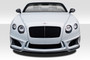 2011-2016 Bentley Continental GT Duraflex Eros Version 1 Front Lip Spoiler - 3 Piece