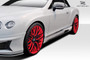 2011-2016 Bentley Continental GT Duraflex Eros Version 1 Side Skirts - 2 Piece