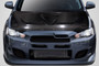 2008-2017 Mitsubishi Lancer / Lancer Evolution 10 Lancer Carbon Creations DriTech Race Hood - 1 Piece