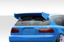 1992-1995 Honda Civic HB Duraflex RBS Wing Spoiler - 3 piece