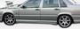 1993-1997 Volvo 850 Duraflex DTM Side Skirts Rocker Panels - 2 Piece (S)