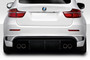 2008-2014 BMW X6M E71 E72 Duraflex AK-M Rear Diffuser - 1 Piece