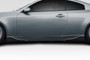 2003-2007 Infiniti G Coupe G35 Duraflex Vader Side Skirts Rocker Panels Add Ons Spat Extensions - 4 Piece