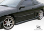 1995-2005 Chevrolet Cavalier 2DR Drifter 1995-2002 Pontiac Sunfire 2DR Duraflex Blits Side Skirts Rocker Panels - 2 Piece