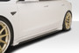 2018-2020 Tesla Model 3 Duraflex GT Concept Body Kit - 4 Piece - Includes GT Concept Front Lip (115465) GT Concept Rear Diffuser (115467) GT Concept Side Skirts (115469)