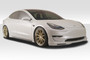 2018-2020 Tesla Model 3 Duraflex GT Concept Body Kit - 5 Piece - Includes GT Concept Front Lip (115465) GT Concept Rear Diffuser (115467) GT Concept Side Skirts (115469) GT Concept Wing Spoiler (115471)