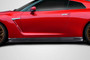 2009-2017 Nissan GT-R R35 Carbon Creations C-1 Side Skirts Rocker Panels - 2 Piece