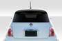 2012-2017 Fiat 500 Duraflex Abarth Look Roof Wing Spoiler - 1 Piece