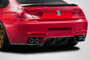 2012-2019 BMW M6 F12 Carbon AF-1 Rear Diffuser ( CFP ) - 1 Piece