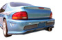 1995-2000 Dodge Stratus Chrysler Cirrus Plymouth Breeze Duraflex Kombat Rear Bumper Cover - 1 Piece (S)