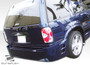 1995-2000 Ford Explorer Duraflex Platinum Rear Bumper Cover (base model) - 1 Piece (S)