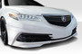 2015-2017 Acura TLX Duraflex ASpec Look Front Lip Add Ons - 2 Piece