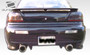 1992-1995 Pontiac Grand Am Duraflex Type X Rear Bumper Cover - 1 Piece (S)
