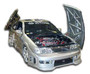 1995-1999 Nissan 200SX Duraflex Q Flared Front Bumper Cover - 1 Piece (S)
