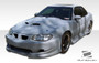 1996-1998 Pontiac Grand Am Duraflex Vader Front Bumper Cover - 1 Piece (S)