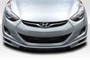 2011-2013 Hyundai Elantra Duraflex SQR Front Lip Spoiler - 1 Piece