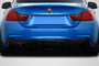 2014-2020 BMW 4 Series F32 Carbon Creations 3DS Rear Diffuser - 1 Piece ( M Sport Bumper Only )