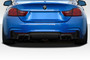 2014-2020 BMW 4 Series F32 Duraflex Quadro Rear Diffuser - 1 Piece