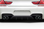 2011-2019 BMW 6 Series M6 F06 F12 F13 Duraflex Avani Rear Diffuser - 1 Piece