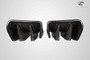 2014-2019 Chevrolet Corvette C7 Carbon Creations GTR Rear Diffuser - 2 Pieces