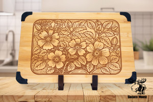Large Cutting Board - Flowers