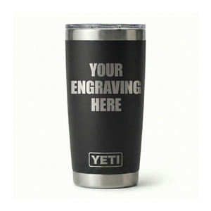 Custom Engraved YETI® 20oz Rambler Tumbler